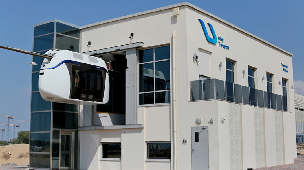 Юникар U4-431 в испытательно-демонстрационном центре uSky, г. Шарджа, ОАЭ, 2022